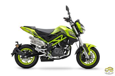 Benelli TNT 125 2021 modell lime zöld 2